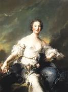 Jjean-Marc nattier Portrait of Angelique d'Allonville de Louville oil painting